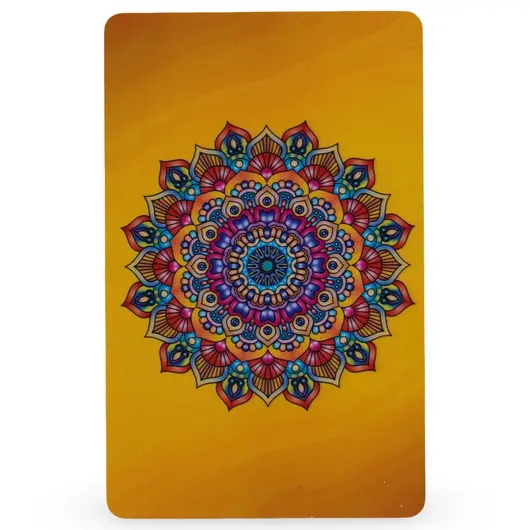 Card amuleta Mandala Energiei Solare pentru amplificarea vitalitatii, imagine 2