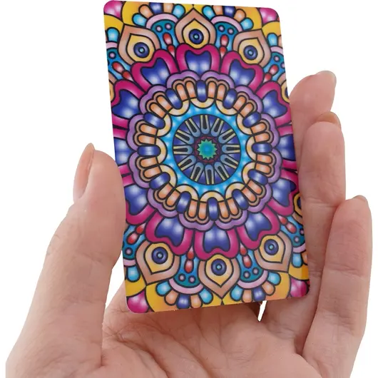 Card amuleta Mandala Energiei Solare pentru amplificarea vitalitatii, imagine 3