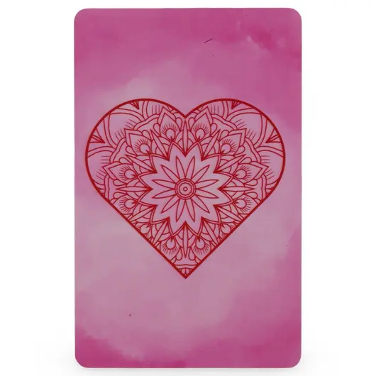 Card amuleta Mandala Iubirii pentru dragoste adevarata, imagine 2