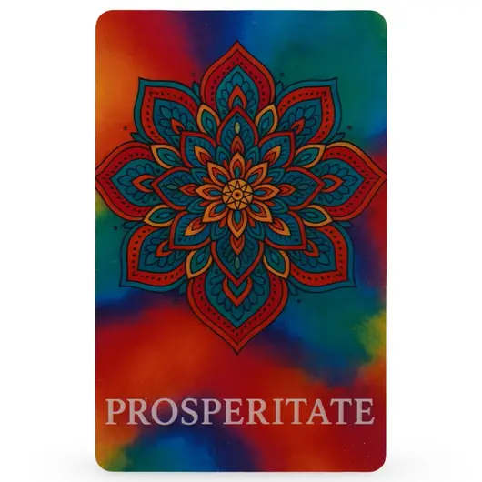 Card amuleta Mandala Prosperitatii Active, imagine 2