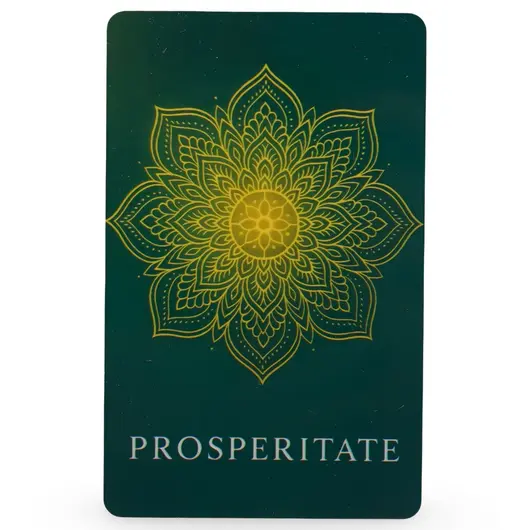 Card amuleta Mandala Prosperitatii Active