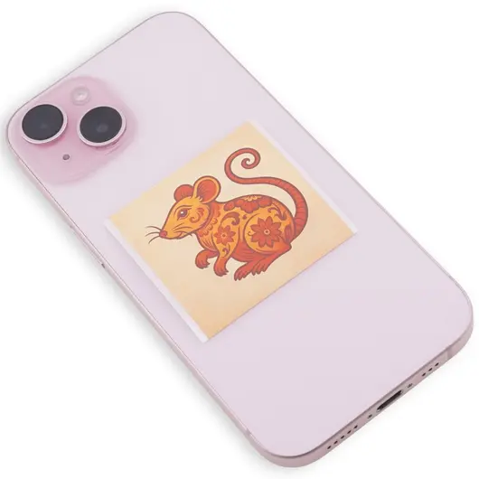 Abtibild sticker Feng Shui cu zodia Sobolan pentru crestere si evolutie personala, imagine 2