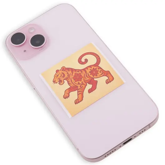 Abtibild sticker Feng Shui cu zodia Tigru pentru crestere si evolutie personala, imagine 2