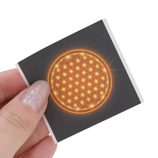 Abtibild sticker Feng Shui Floarea Vietii pentru Activare Energetica, imagine 3