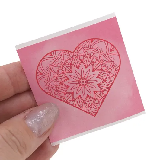 Abtibild sticker Feng Shui Mandala Iubirii pentru dragoste adevarata, imagine 3