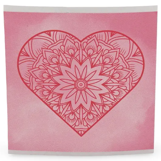 Abtibild sticker Feng Shui Mandala Iubirii pentru dragoste adevarata