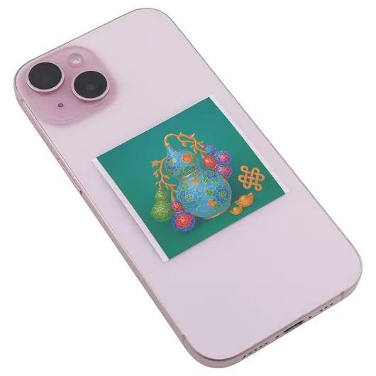 Abtibild sticker Feng Shui WU LOU pentru vitalitate si longevitate, imagine 2