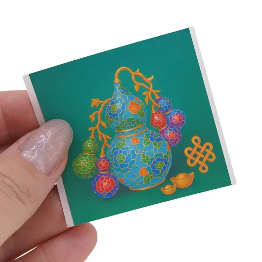 Abtibild sticker Feng Shui WU LOU pentru vitalitate si longevitate, imagine 3