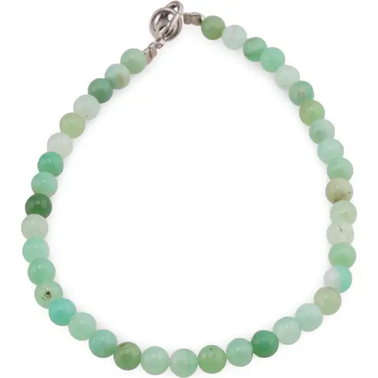 Bratara Crisopraz sfere 4mm