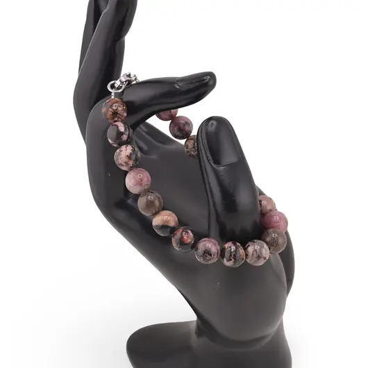 Bratara Rodonit sfere 8mm, imagine 2