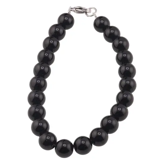 Bratara Turmalina neagra sfere 8mm