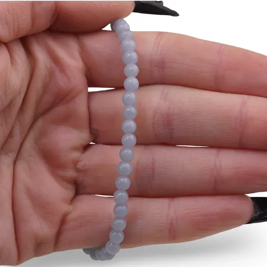 Colier Angelit sfere 4mm, imagine 3