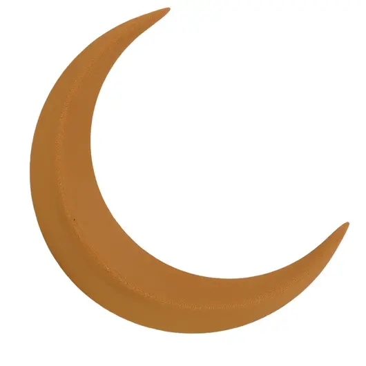 Decoratiune Luna, model minimalist - 11,5cm