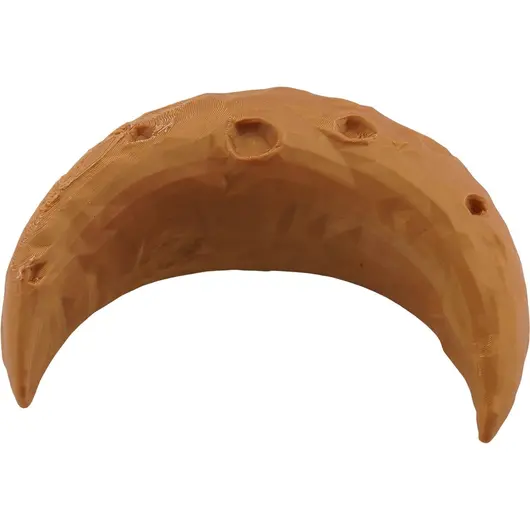 Decoratiune Luna, model texturat cu cratere - 11,5cm, imagine 2