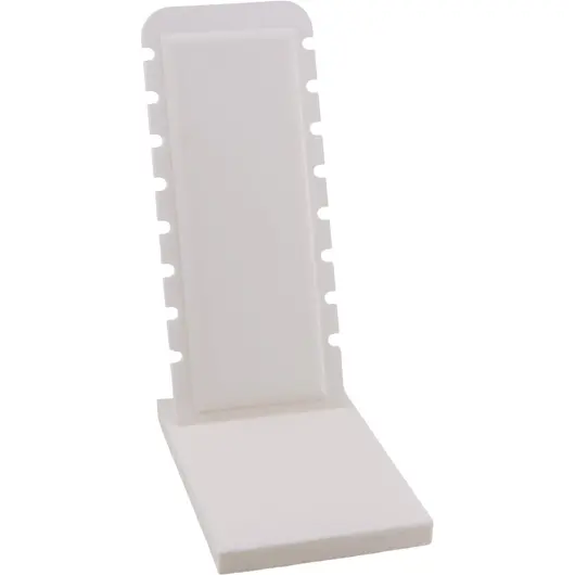 Suport pentru bijuterii cu opt spatii pentru bratara / colier - alb