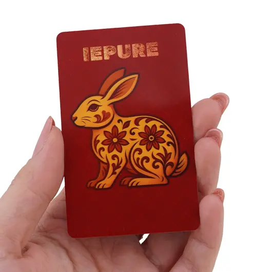 Card Feng Shui zodia Iepure, amuleta pentru sustinerea energiilor favorabile in anul 2026, imagine 3