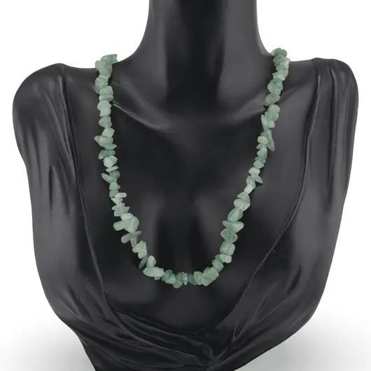 Colier Aventurin chips 6-12mm, imagine 2