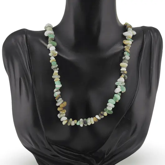 Colier Crisopraz chips 6-12mm, imagine 2