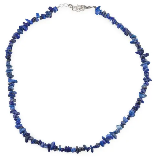 Colier pietre neuniforme Lapis Lazuli, 6-8mm