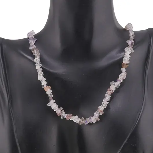 Colier pietre neuniforme Super Seven, 6-8mm, imagine 3