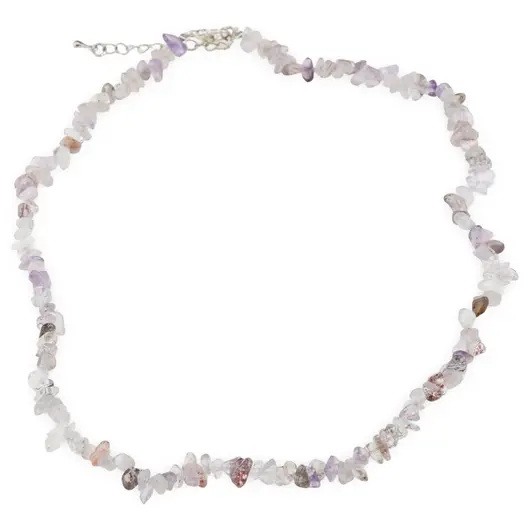 Colier pietre neuniforme Super Seven, 6-8mm