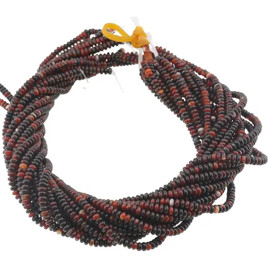 Sirag Agat carneolizat rondele 4mm, 38cm