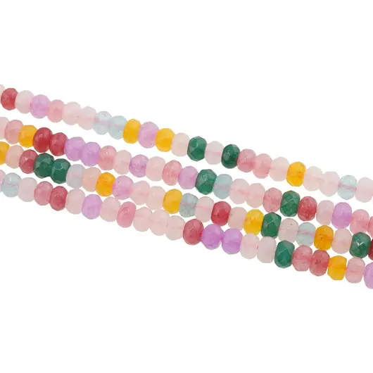 Sirag Agat multicolor discuri fatetate 6mm, 36cm, imagine 2