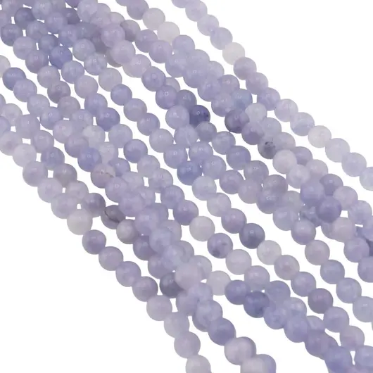 Sirag Angelit violet sfere 4-5mm, 37-38cm, imagine 2