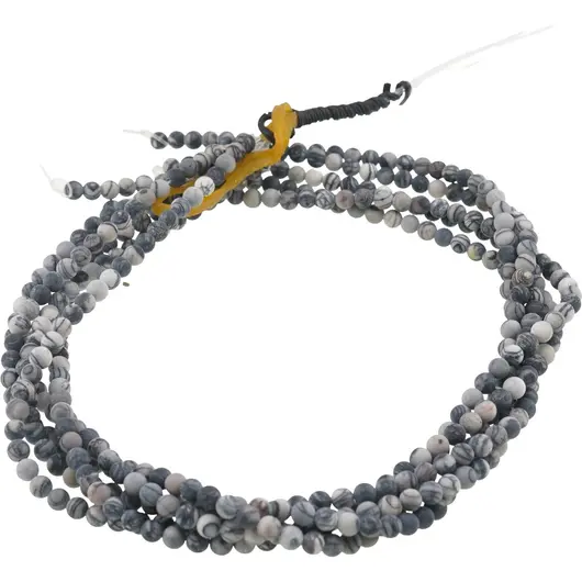 Sirag Jasp Pinolith mat sfere 4-5mm, 36-39cm