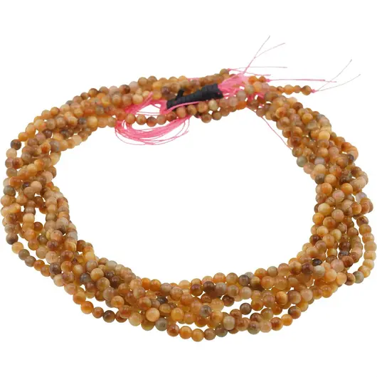 Sirag Ochi de tigru galben sfere 4mm, 38-39cm