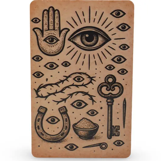 Card amuleta Anti-Deochi si Invidie