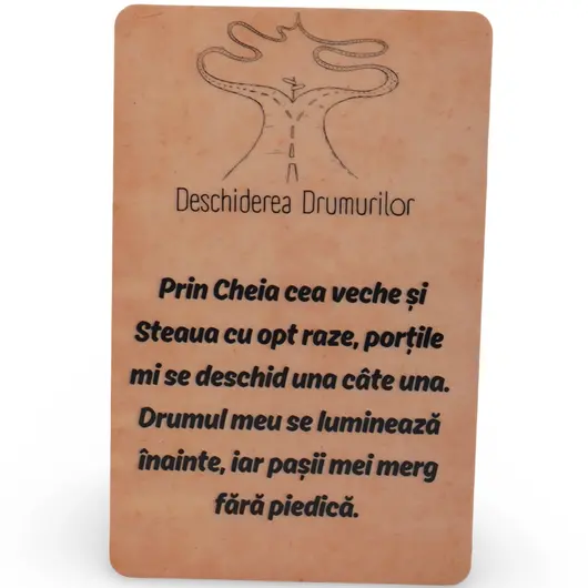 Card amuleta pentru Deschiderea Drumurilor, imagine 2