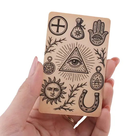 Card amuleta Protectie impotriva Magiei si a Vrajitoriei, imagine 3