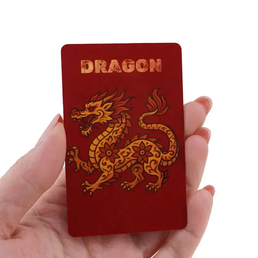 Card Feng Shui zodia Dragon, amuleta pentru sustinerea energiilor favorabile in anul 2026, imagine 3