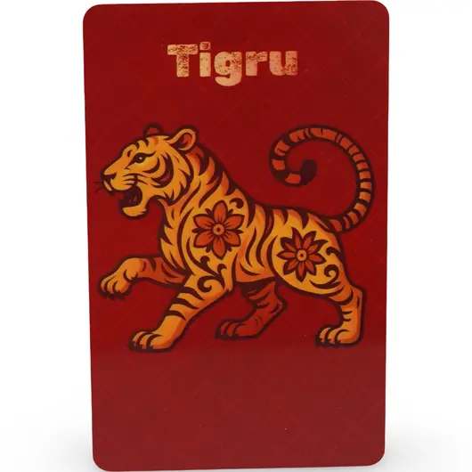 Card Feng Shui zodia Tigru, amuleta pentru sustinerea energiilor favorabile in anul 2026