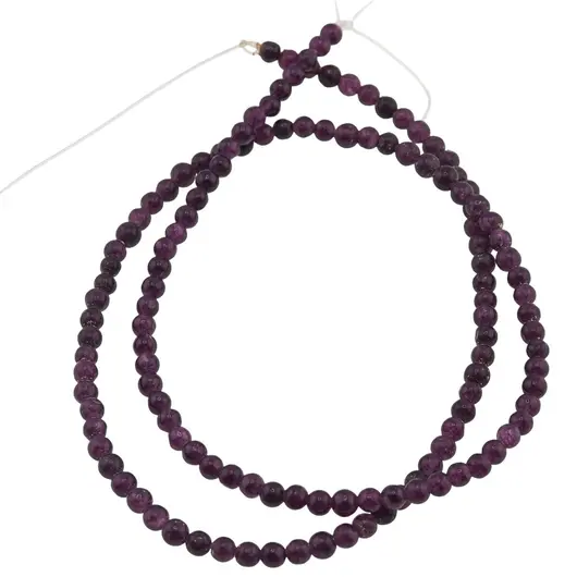 Sirag Agat mov sfere 3mm, 38cm