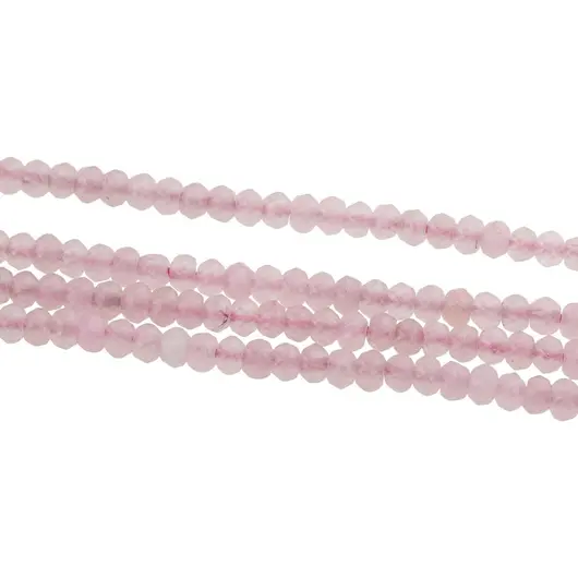 Sirag Cuart roz discuri fatetate 4mm, 34-35cm, imagine 2