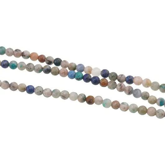 Sirag Mix cristale sfere 3mm, 39-40cm, imagine 2