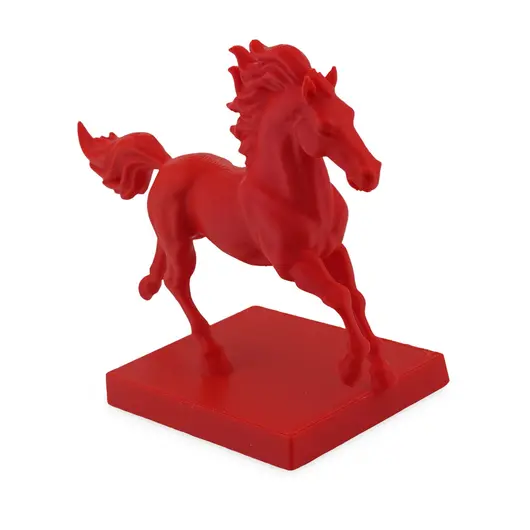Statueta feng shui Calul de foc cu baza patrata - 11,5cm, imagine 2