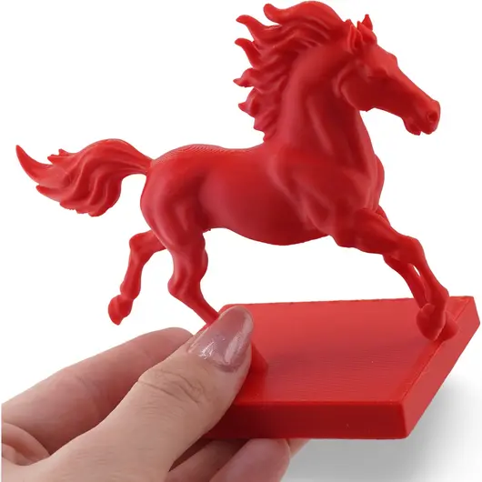 Statueta feng shui Calul de foc cu baza patrata - 11,5cm, imagine 3