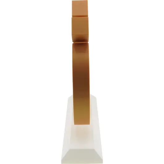 Decoratiune feng shui cu simbolul OM, galben - 22cm, imagine 2