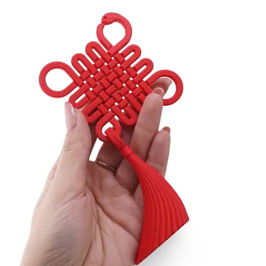 Decoratiune Feng Shui Nodul Mistic pentru Protectie si Abundenta, imagine 3