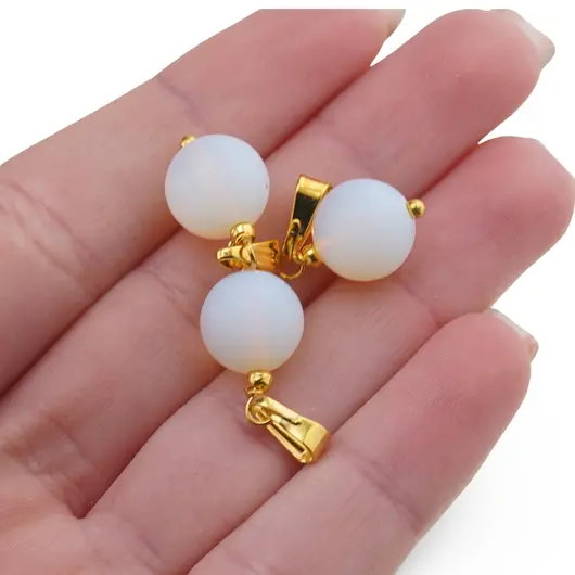 Pandantiv Opalit sfera, 10mm, imagine 4