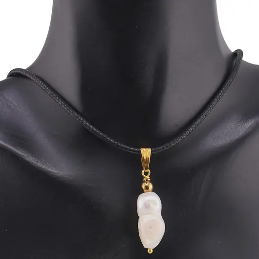 Pandantiv Perle de cultura neuniforme, 12-18mm, imagine 3