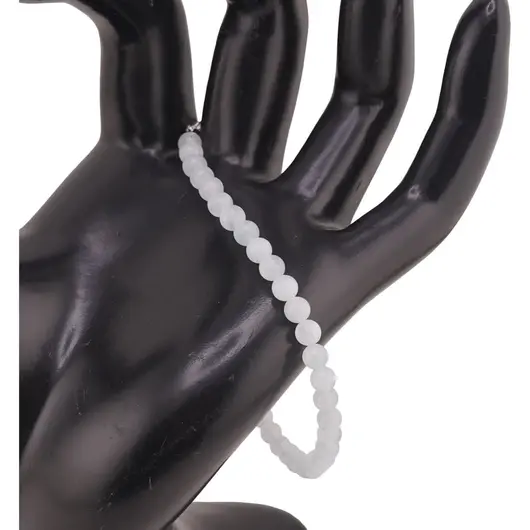 Bratara Acvamarin sfere 4mm, imagine 2