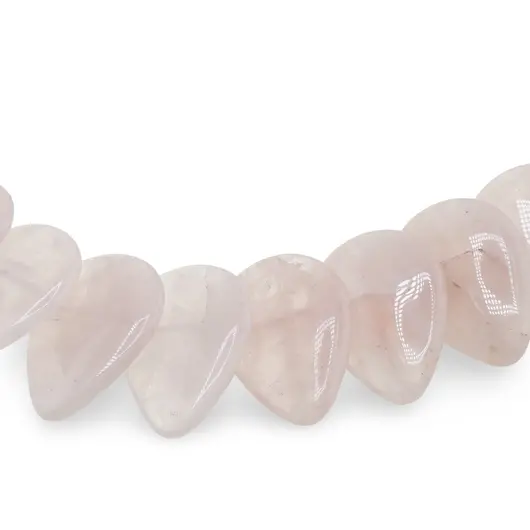 Colier Cuart roz picaturi mari, 32mm, imagine 2