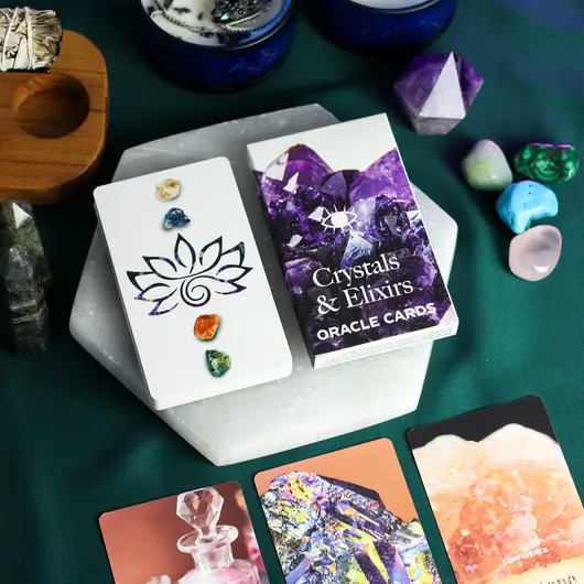 Carti de Tarot Cristale si Elixire, Energie Vindecatoare - 40 de carti, imagine 9