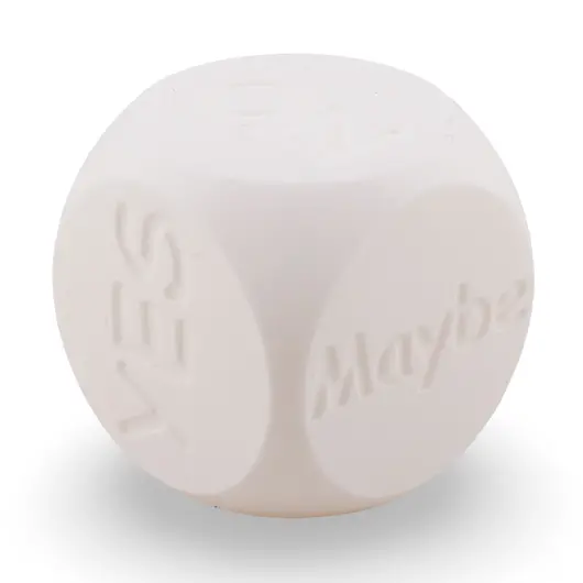 Zar decizional Yes / No / Maybe - Raspuns rapid pentru alegeri, alb