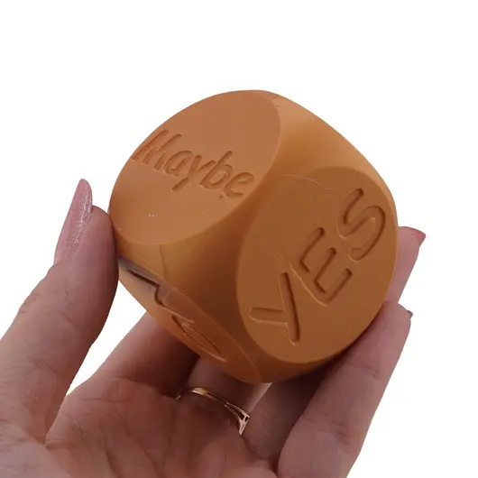 Zar decizional Yes / No / Maybe - Raspuns rapid pentru alegeri, galben, imagine 3