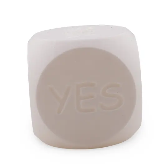 Zar decizional Yes / No - Raspuns rapid pentru alegeri, alb, imagine 2